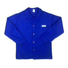Load image into Gallery viewer, Vintage Blue Classic Cotton Button Worker Chore Lightweight Shirt Jacket
