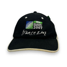 Load image into Gallery viewer, IRB RUGBY WORLD CUP (2007) "France 2007" Embroidered Logo Spellout Rugby Union Baseball Cap