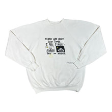 Load image into Gallery viewer, Vintage 90's Hanes I FEEL STRESS Novelty Spellout Graphic Crewneck Sweatshirt