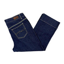 Load image into Gallery viewer, TOMMY HILFIGER "American Hope Classic Rise" Dark Blue Denim Cropped Jeans