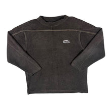 Load image into Gallery viewer, Early 00's WEIRD FISH Mini Logo Brown Fleece Crewneck Sweatshirt