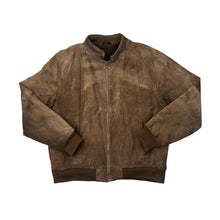 Load image into Gallery viewer, Vintage 90's C&A Made In Korea Genuine Real Suede Leather Fur Lined Bomber Jacket