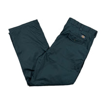 Load image into Gallery viewer, DICKIES Classic Dark Green Worker Skater Straight Leg Check Lined Trousers
