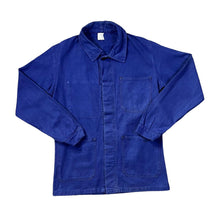 Load image into Gallery viewer, Vintage Classic Essential Blue French Chore Worker Jacket