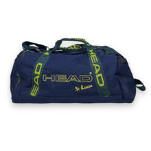Load image into Gallery viewer, Early 00's HEAD Embroidered Logo Spellout Sports Holdall Duffle Carry Bag