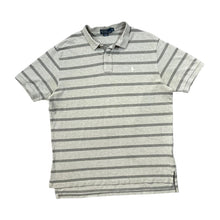 Load image into Gallery viewer, Early 00's POLO RALPH LAUREN Classic Striped Embroidered Mini Logo Short Sleeve Polo Shirt
