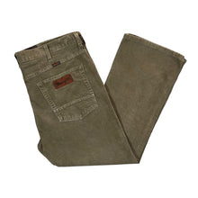 Load image into Gallery viewer, WRANGLER "Arizona" Classic Brown Corduroy Cord Straight Leg Trousers