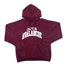 Load image into Gallery viewer, Early 00's NHL COLORADO AVALANCHE Ice Hockey Embroidered Spellout Pullover Hoodie