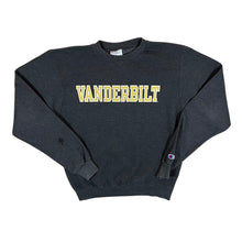 Load image into Gallery viewer, Champion Eco VANDERBILT College Spellout Graphic Grey Sweatshirt