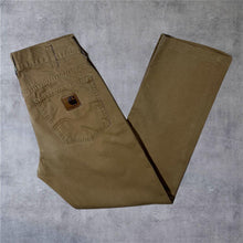 Load image into Gallery viewer, Carhartt Classic Brown Skater Straight Leg Chino Trousers