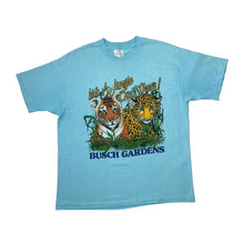 Load image into Gallery viewer, Vintage 90’s Tee Jays BUSCH GARDENS “It’s A Jungle Out There!” Souvenir Single Stitch T-Shirt