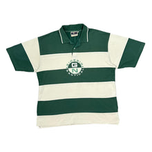 Load image into Gallery viewer, Early 00's GIORGIO Local Boyz "Giorgio Nautical" Embroidered Logo spellout Striped Polo Shirt