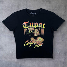 Load image into Gallery viewer, Tupac Shakur 2PAC (2022) "California Love" Rap Hip Hop Music Graphic Black T-Shirt