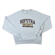 Load image into Gallery viewer, Champion Reverse Weave HOFSTRA UNIVERSITY College Graphic Crewneck Sweatshirt