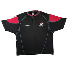 Load image into Gallery viewer, Early 00's Reebok SARACENS Rugby Embroidered Logo Short Sleeve Rugby Jersey Top