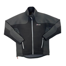 Load image into Gallery viewer, BERGHAUS Classic Dark Grey Light Fleece Lined Zip Sweatshirt Jacket