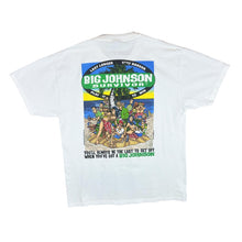 Load image into Gallery viewer, Vintage BIG JOHNSON (2000) "Hawaii" Novelty Souvenir Spellout Graphic White T-Shirt