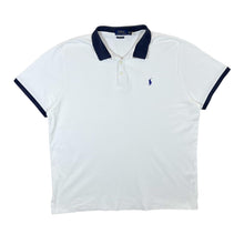 Load image into Gallery viewer, POLO RALPH LAUREN "Custom Slim Fit" Mini Logo Contrast Trim Short Sleeve Polo Shirt