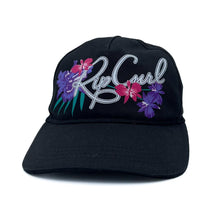 Load image into Gallery viewer, Early 00’s RIPCURL Floral Surfer Skater Logo Spellout Graphic Baseball Cap