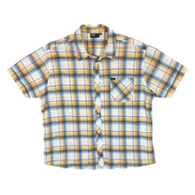 Load image into Gallery viewer, LEE Multi Plaid Check Short Sleeve Cotton Viscose Short Sleeve Flannel Shirt