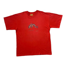 Load image into Gallery viewer, Vintage 90's DOLPHIN MOSAIC "Delos" Souvenir Animal Spellout Graphic T-Shirt