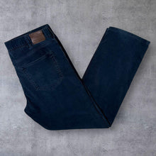Load image into Gallery viewer, GANT "Regular" Classic Dark Blue Corduroy Cord Trousers