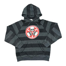 Load image into Gallery viewer, THIRTY SECONDS TO MARS "A Beautiful Lie" 2007/08 UK Tour Emo Alternative Rock Band Striped Pullover Hoodie