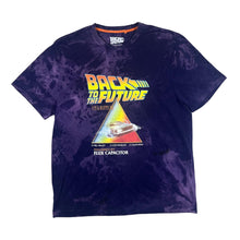 Load image into Gallery viewer, BACK TO THE FUTURE Sci-Fi Cult Movie Spellout Graphic Tie Dye T-Shirt