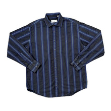 Load image into Gallery viewer, Early 00's YVES SAINT LAURENT YSL Mini Logo Multi Striped Long Sleeve Shirt