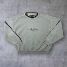 Load image into Gallery viewer, Vintage Trademark "Golf Club" Embroidered Spellout Beige Crewneck Sweatshirt