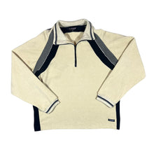 Load image into Gallery viewer, Early 00's L.O.G.G. SPORT Colour Block 1/4 Zip Towelling Fleece Sweatshirt