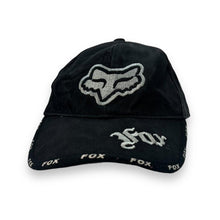 Load image into Gallery viewer, Early 00's FOX RACING Embroidered Motorsports Logo Spellout Baseball Cap