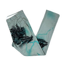 Load image into Gallery viewer, Custom Nature Wildlife Airbrushed Artwork Skinny Fit Chino Trousers