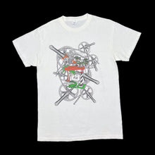 Load image into Gallery viewer, Delta DAYTONA BEACH "Cycle To The Shore" Souvenir Spellout Graphic T-Shirt