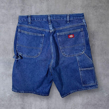 Load image into Gallery viewer, Early 00's Dickies "Relaxed Fit" Skater Workwear Blue Denim Shorts