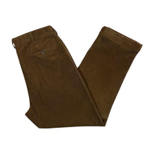 Load image into Gallery viewer, Early 00's POLO RALPH LAUREN Classic Brown Corduroy Cord Straight Leg Turn-Up Trousers