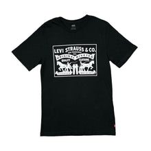 Load image into Gallery viewer, LEVI'S Levi Strauss & Co. Classic Big Logo Spellout Graphic Short Sleeve T-Shirt