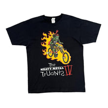 Load image into Gallery viewer, THE HEAVY METAL TRUANTS IV "Road Crew" Music Band Festival Tour Graphic T-Shirt