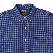 Load image into Gallery viewer, Vintage Timberland Classic Blue Check Short Sleeve Button-Up Shirt