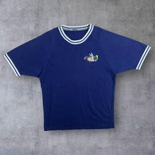 Load image into Gallery viewer, Vintage Warner Bros. Looney Tunes Embroidered Bugs Taz Marvin Ringer T-Shirt