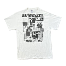 Load image into Gallery viewer, RANCID (2008) "East Bay Punx" Graphic Spellout Pop Punk Hardcore Music Band T-Shirt