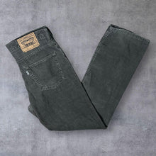 Load image into Gallery viewer, Levi's 752 Grey-Brown Regular Fit Straight Leg Corduroy Cord Pants Jeans Trousers