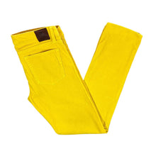 Load image into Gallery viewer, RALPH LAUREN SPORT Classic Yellow Corduroy Cord Slim Fit Trousers