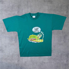 Load image into Gallery viewer, Vintage 90’s Screen Stars I'm A French Fry Caterpillar Cartoon Novelty Graphic T-Shirt