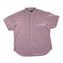 Load image into Gallery viewer, Early 00's POLO RALPH LAUREN "Lowell" Classic Gingham Check Short Sleeve Cotton Shirt