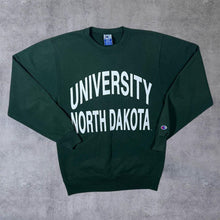 Load image into Gallery viewer, Vintage Champion "University North Dakota" Made In USA College Graphic Crewneck Sweatshirt