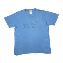 Load image into Gallery viewer, ADIDAS Embroidered Spellout Breakdancing DJ Hip Hop Graphic T-Shirt