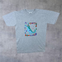 Load image into Gallery viewer, Vintage Screen Stars (1991) Crocodile Art Abstract Animal Graphic Single Stitch T-Shirt