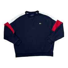 Load image into Gallery viewer, LACOSTE SPORT Classic Mini Logo Colour Block Crewneck Sweatshirt