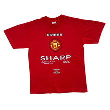 Load image into Gallery viewer, Vintage 90's Screen Stars MANCHESTER UNITED FC Eric Cantona Football Graphic Single Stitch T-Shirt